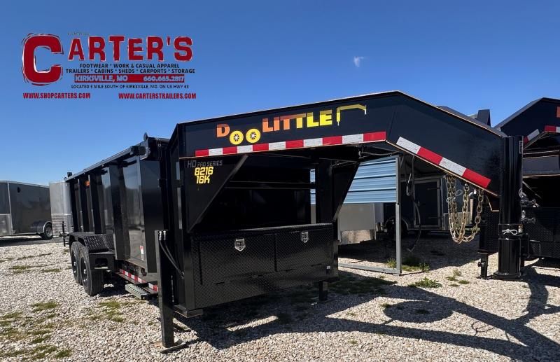69304 *NEW* 2024 Doolittle Trailer Mfg 82&quot; X 16&#39; 16,000 GVWR MASTER Dump Trailer W/ 4&#39; TALL SIDES, 6&#39; HEAVY DUTY SELF-STORE RAMPS, TARP KIT, &amp; WIRELESS REMOTE! *5 YEAR FRAME WARRANTY INCLUDED!*