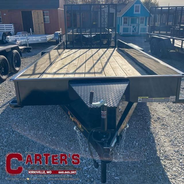 67711 *NEW* 2024 Doolittle Trailer Mfg 77&quot; X 16&#39; SS T/A SERIES Utility Trailer W/ 5&#39; EZ-LIFT RAMP GATE &amp; LOCKABLE TOOLBOX!