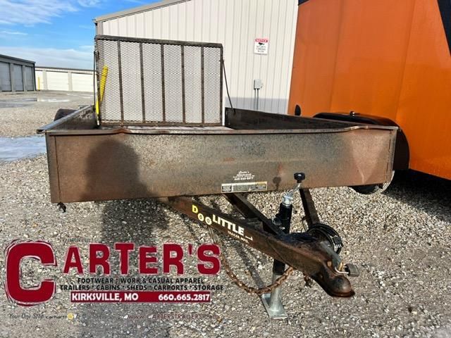 79247 *PRE-OWNED* 2008 DOOLITTLE 77” X 12’ SS UTILITY TRAILER
