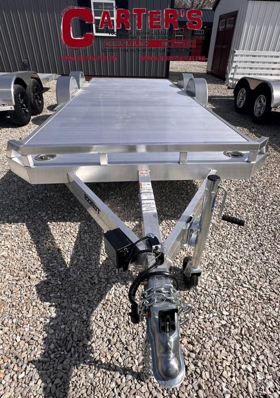 285150 *NEW* 2025 Aluma 8220 (18&#39; FLAT +2&#39; DOVE) T/A 7,000 GVWR Equipment Trailer W/ 6&#39; SELF-STORE RAMPS &amp; ALUMINUM WHEELS! *INCLUDES 5 YEAR FRAME WARRANTY!*