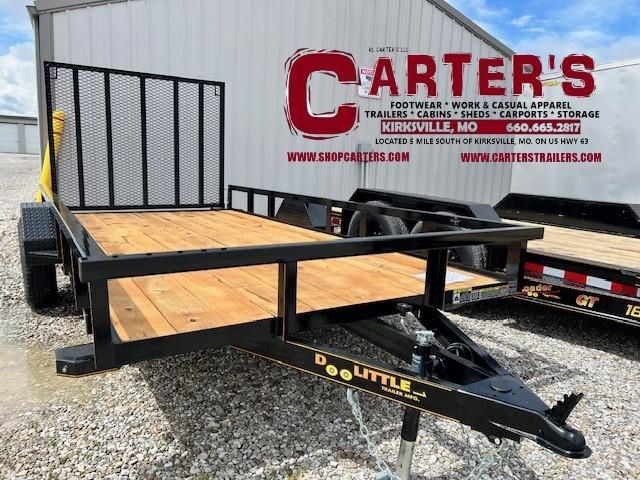 69745 *NEW* 2024 Doolittle Trailer Mfg 77&quot; X 14&quot; TUBE-TOP S/A Utility Trailer