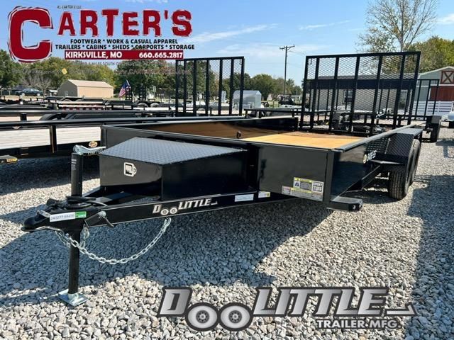 71373 *NEW* 2025 Doolittle Trailer Mfg 84&quot; X 16&#39; SS T/A Utility Trailer
