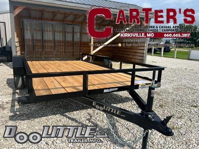 70961 *NEW* 2025 Doolittle Trailer Mfg 77&quot; X 12&#39; RALLY SPORT S/A Utility Trailer