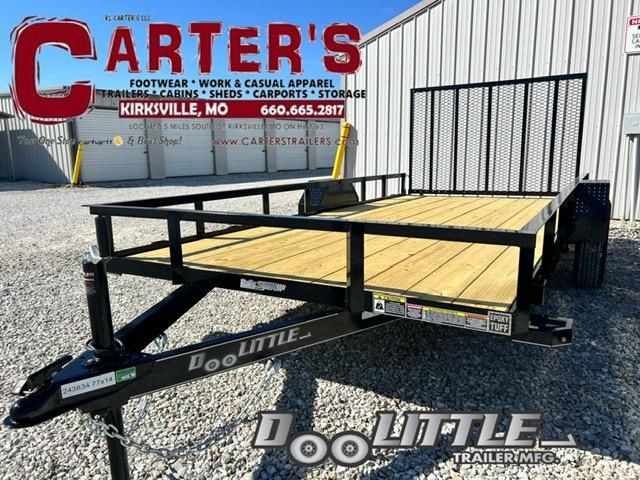 71471 *NEW* 2025 Doolittle Trailer Mfg 77&quot; X 14&#39; RALLY SPORT S/A Utility Trailer