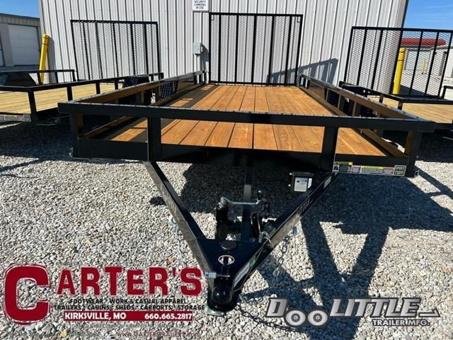 71474 *NEW* 2025 Doolittle Trailer Mfg 84&quot; X 20&#39; TUBE-TOP RAIL T/A Utility Trailer