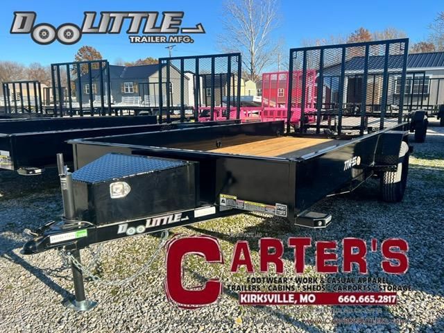 71891 *NEW* 2025 Doolittle Trailer MFG. 77&quot; X 14&#39; SS S/A SERIES Utility Trailer *INCLUDES 5 YEAR FRAME WARRANTY!*
