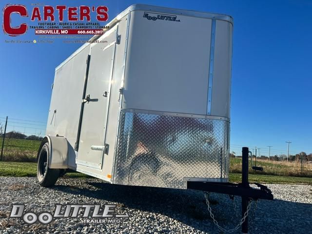 71553 ~NEW~ 2025 Doolittle Trailer Mfg 6&#39; X 10&#39; S/A CARGO TRAILER W/ REAR BARN DOORS *INCLUDES 5 YEAR FRAME WARRANTY!*
