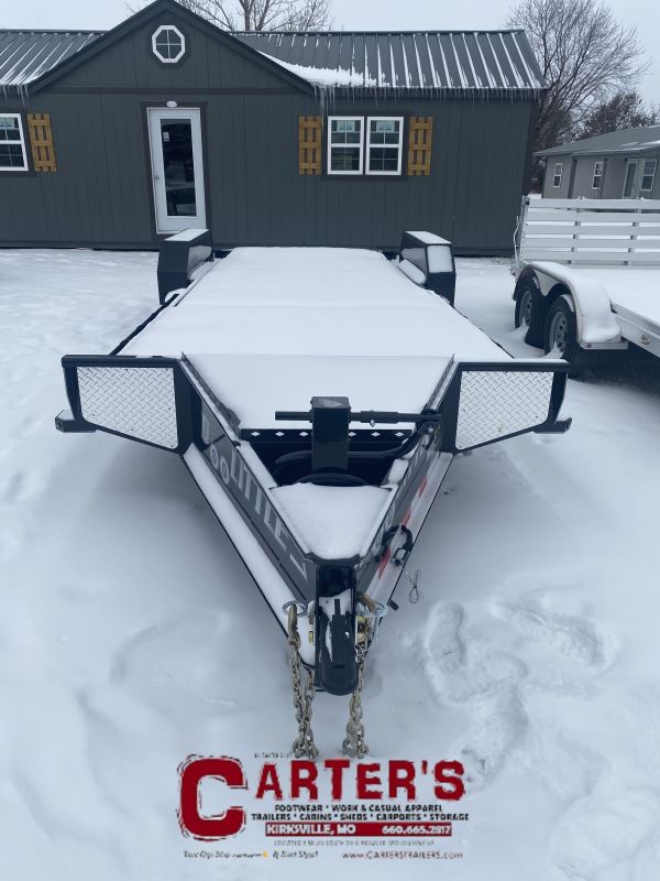 72551 *NEW* 2025 Doolittle Trailer Mfg 82&quot; X 16&#39; TILT + 6&#39; STATIONARY EZ LOADER GT 14,000 GVWR Equipment Trailer