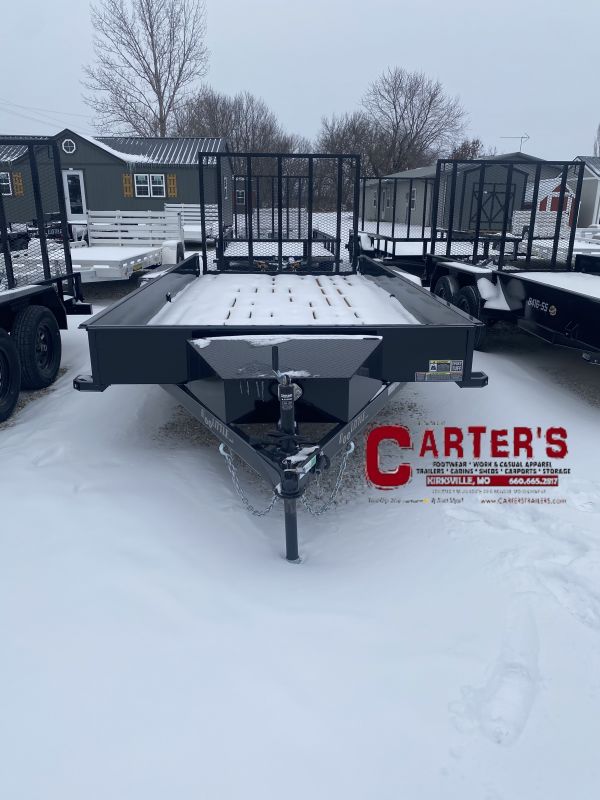 72162 *NEW* 2025 Doolittle Trailer Mfg 84&quot; X 16&#39; SS T/A Utility Trailer w/ 5&#39; SPRING-ASSISTED RAMP GATE!