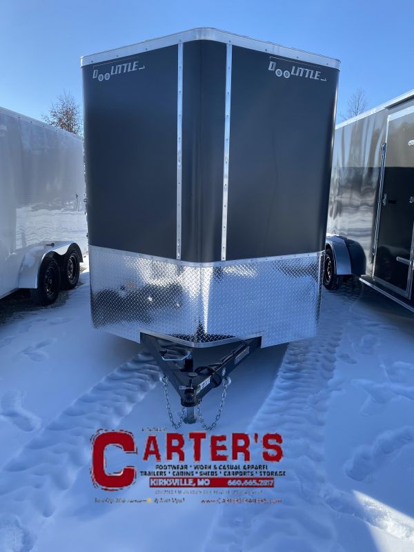72634 ~NEW~ 2025 Doolittle Trailer Mfg 7&#39; X 14&#39; T/A CARGO W/ REAR RAMP DOOR, SIDE DOOR, + 6&quot; EXTRA HEIGHT! *INCLUDES 5 YEAR FRAME WARRANTY!*