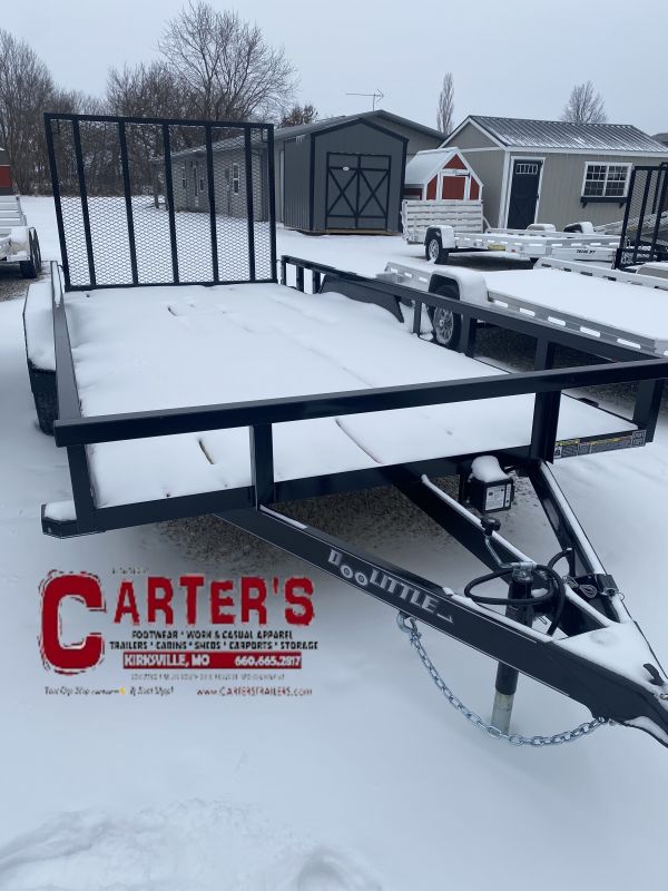 72290 *NEW* 2025 Doolittle Trailer Mfg 84&quot; X 16&#39; TUBE-TOP T/A Utility Trailer w/ 5&#39; SPRING-ASSISTED RAMP GATE!