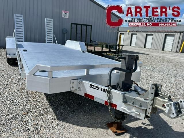 238902 *PRE-OWNED* 2022 ALUMA 8222 T/A SUPER DUTY 14,000 GVWR EQUIPMENT TRAILER