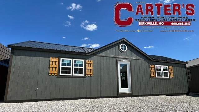 *NEW* 15&#39; X 40&#39; PAINTED LP SMART SIDING DORMER CABIN