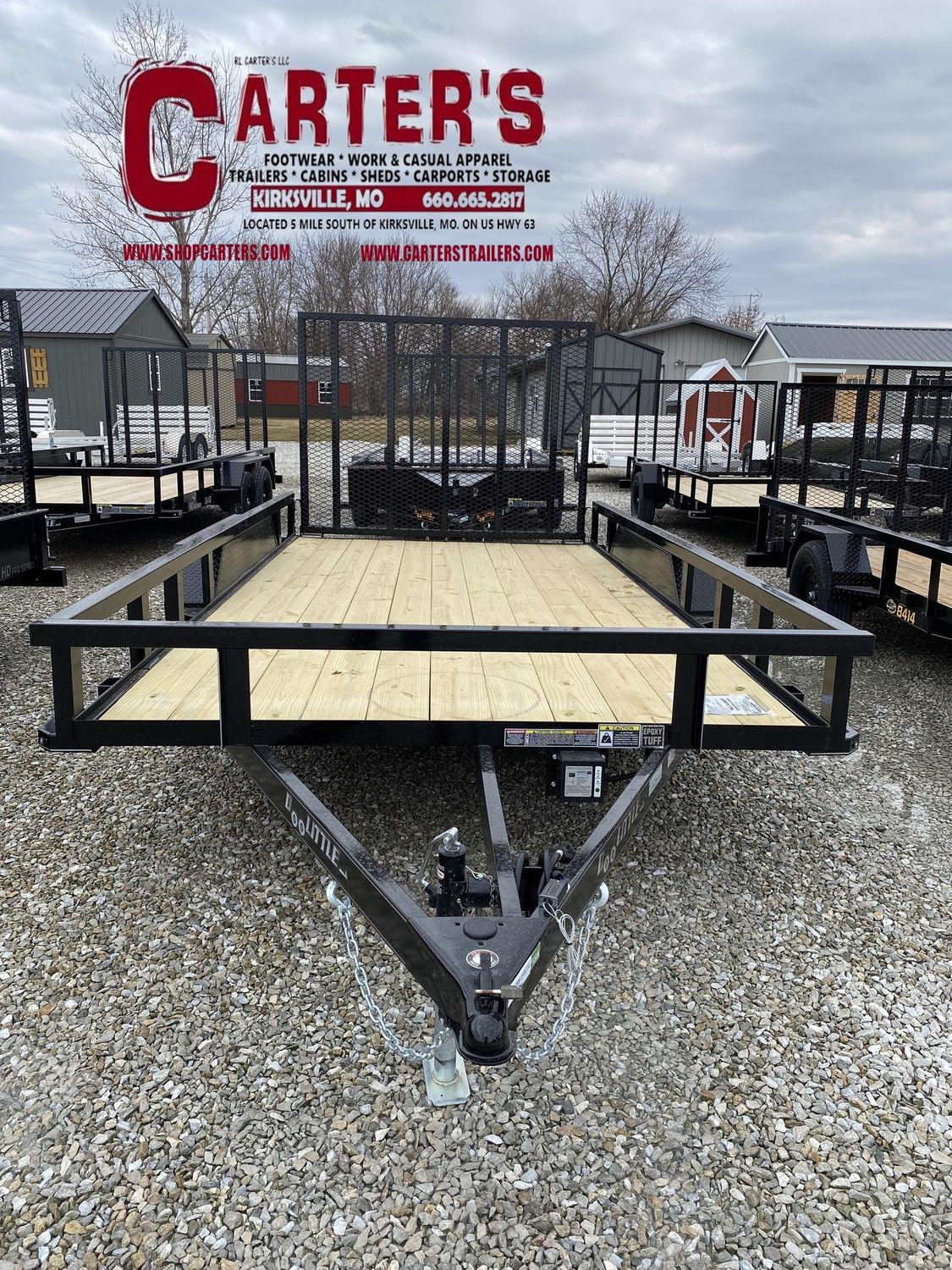 72776 *NEW* 2025 DOOLITTLE 84&quot; X 14&#39; TUBE-TOP T/A UTILITY TRAILER W/ 5&#39; SPRING-ASSSITED RAMP GATE