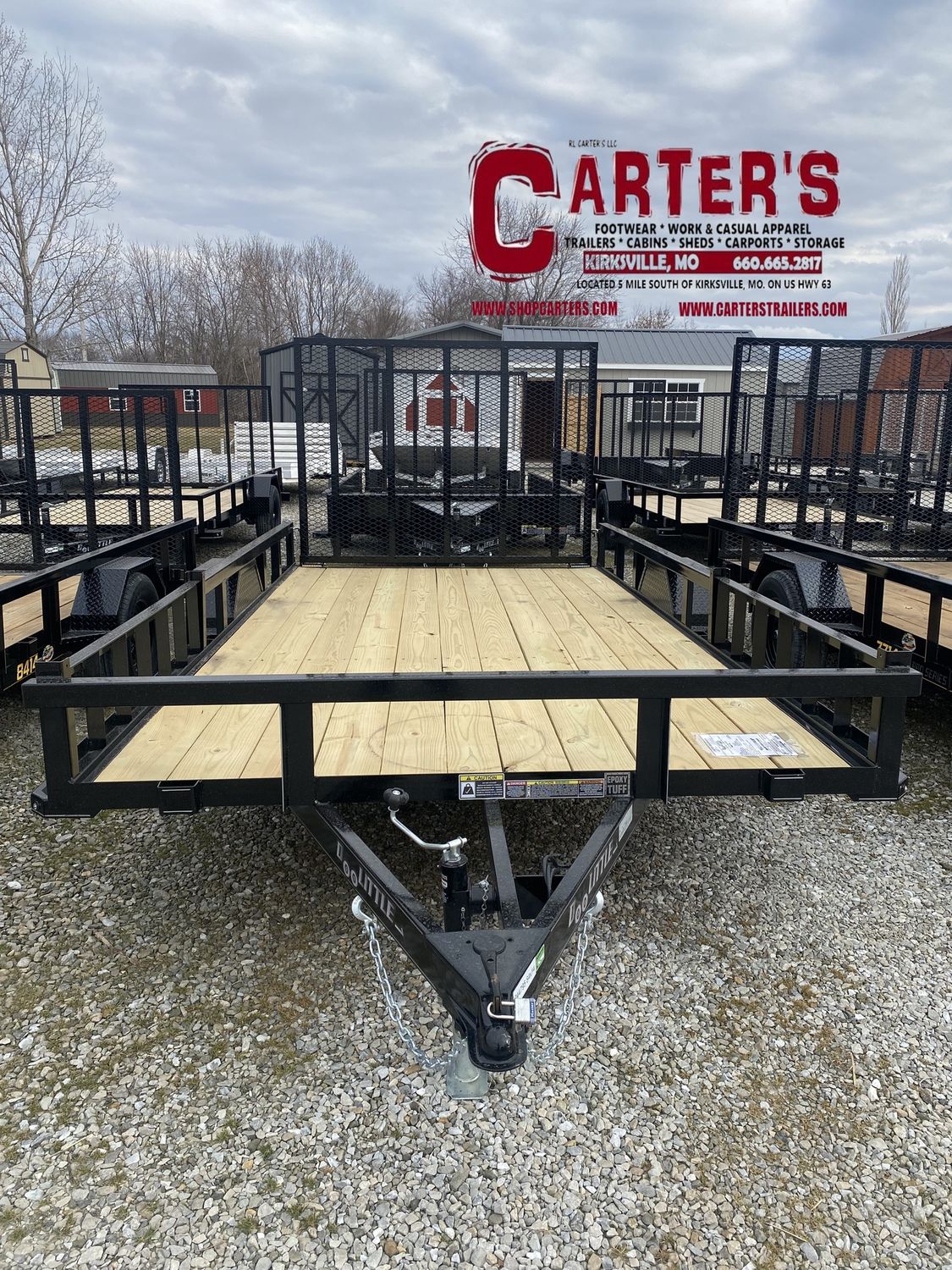 72775 *NEW* 2025 DOOLITTLE 84&quot; X 14&#39; TUBE-TOP S/A SERIES UTILITY TRAILER W/ ATV SIDE RAMPS