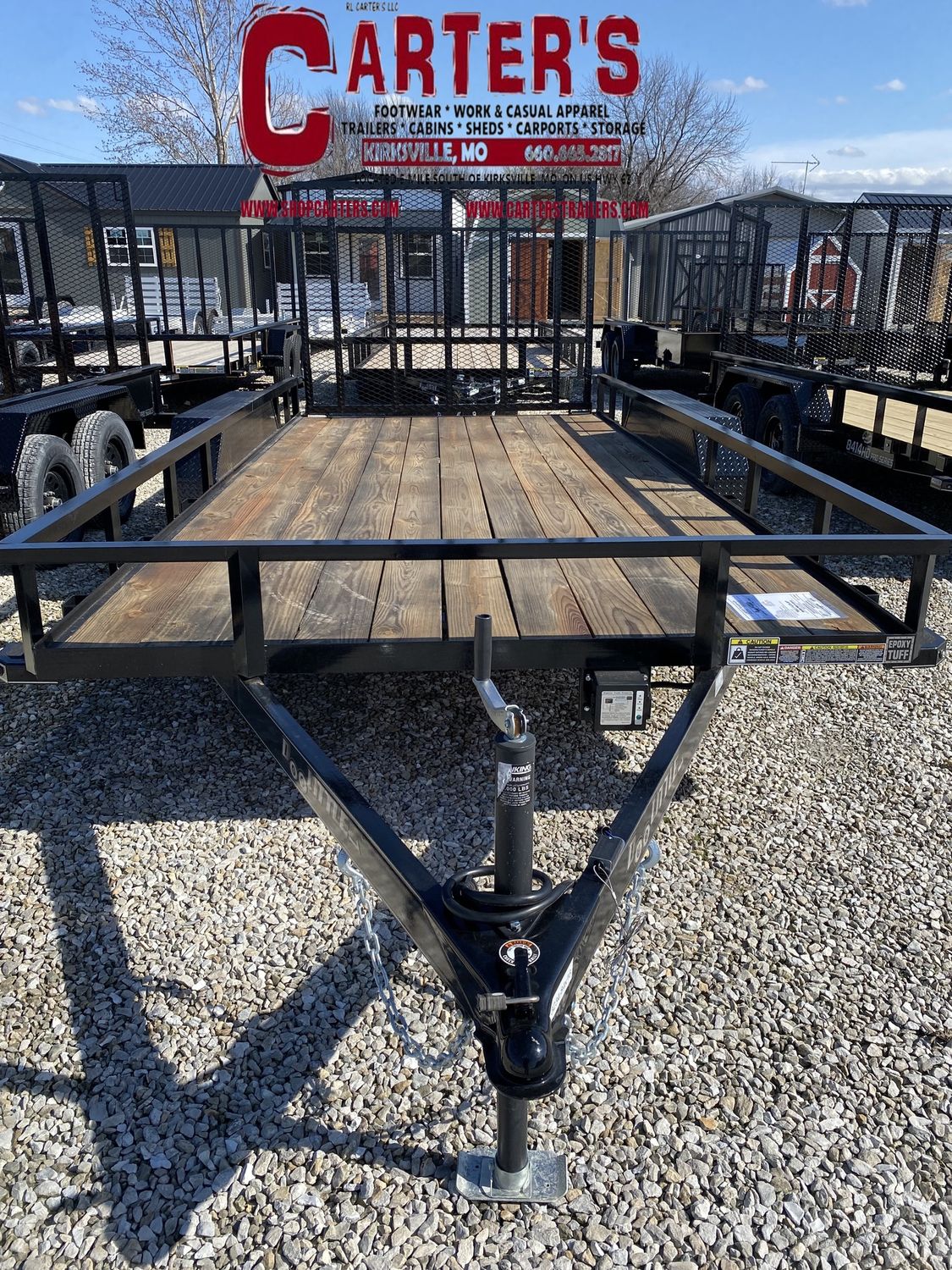 72964  *NEW* 2025 DOOLITTLE 84&quot; X 16&#39; T/A RALLY SPORT Utility Trailer