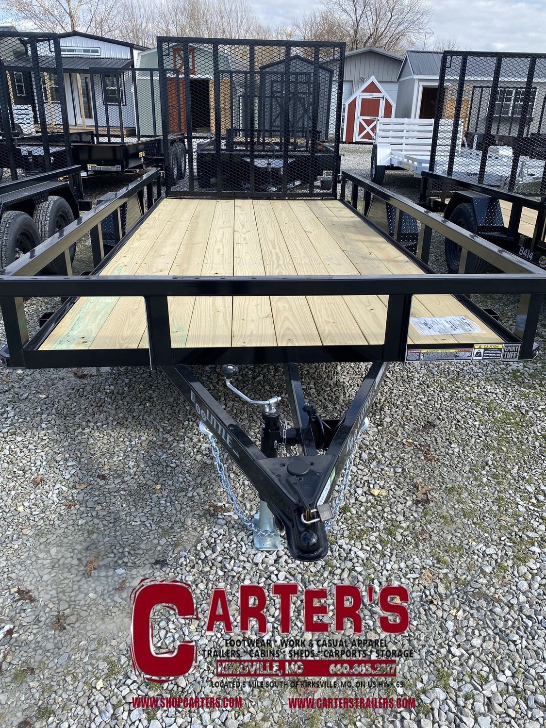 72961 *NEW* 2025 DOOLITTLE 77&quot; X 14&#39; TUBE-TOP S/A UTILITY TRAILER