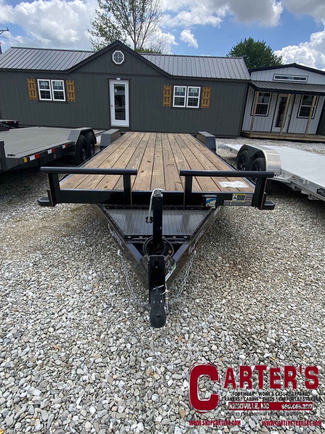 72292 *NEW* 2025 Doolittle Trailer Mfg 84 X 22&#39; + 2&#39; DOVE XTREME 7,000 GVWR Equipment Trailer