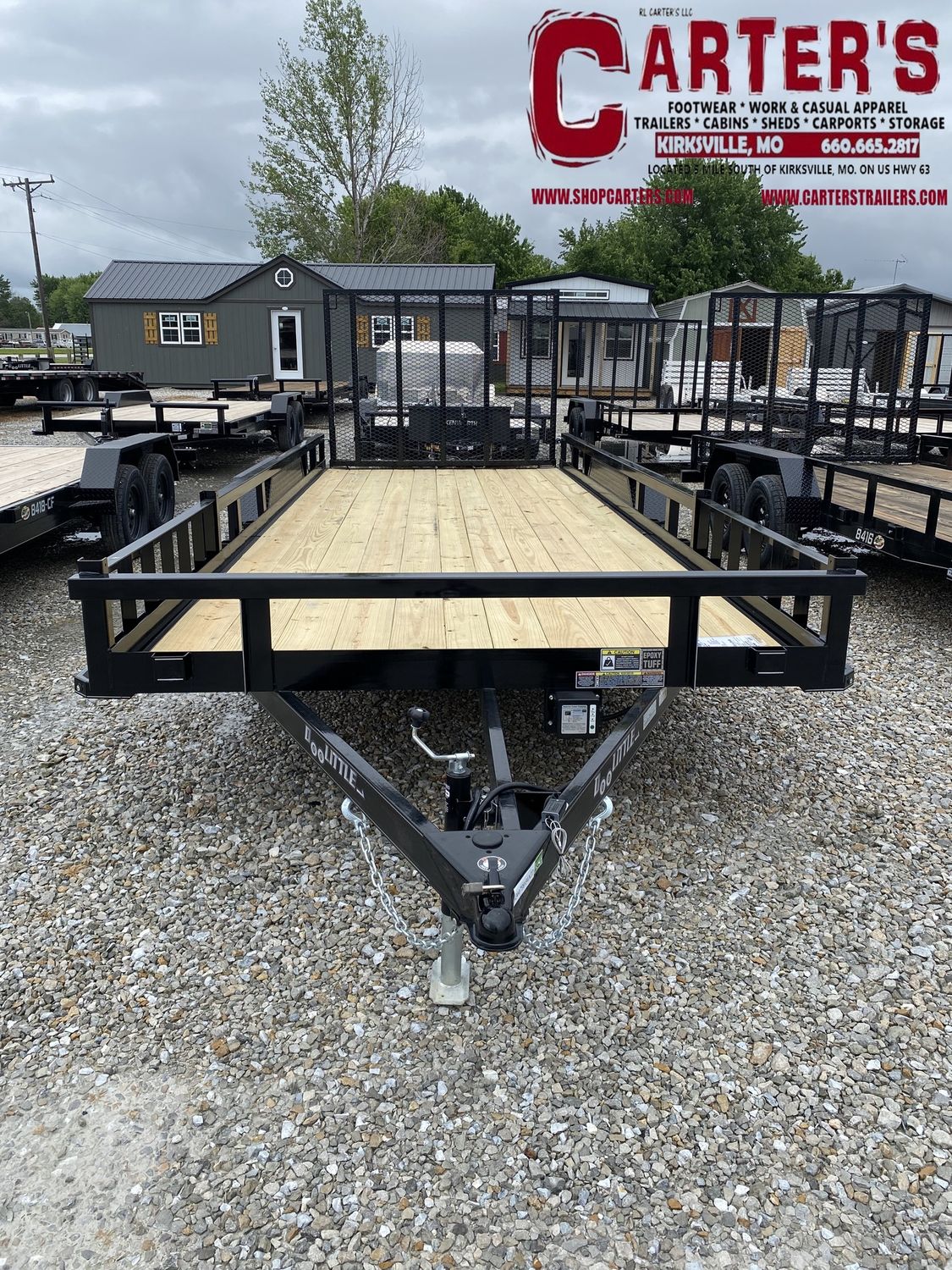 73654 *NEW* 2025 DOOLITTLE 84&quot; X 20&#39; TUBE-TOP T/A UTILITY TRAILER W/ 5&#39; SPRING-ASSISTED RAMP GATE + 5&#39; ATV SIDE RAMPS! *INCLUDES 5 YEAR FRAME WARRANTY!*