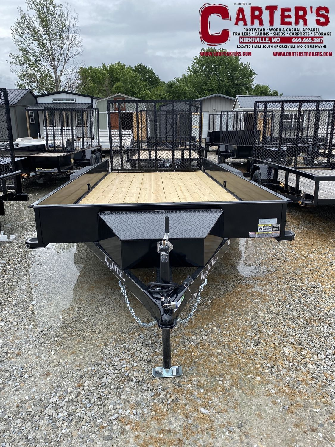 73652 *NEW* 2025 DOOLITTLE 84&quot; X 16&#39; SS T/A UTILITY TRAILER W/ 5&#39; SPRING-ASSISTED RAMP GATE!