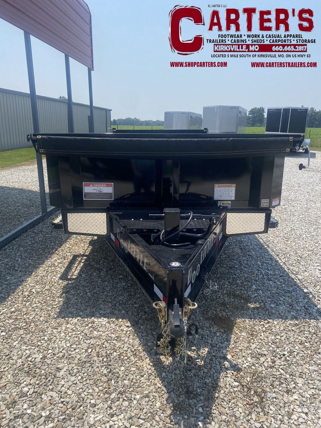 73864 *NEW* 2025 Doolittle Trailer MFG. 82&quot; X 16&#39; MASTER DUMP TRAILER 14,000 GVWR-SCISSOR LIFT Dump Trailer