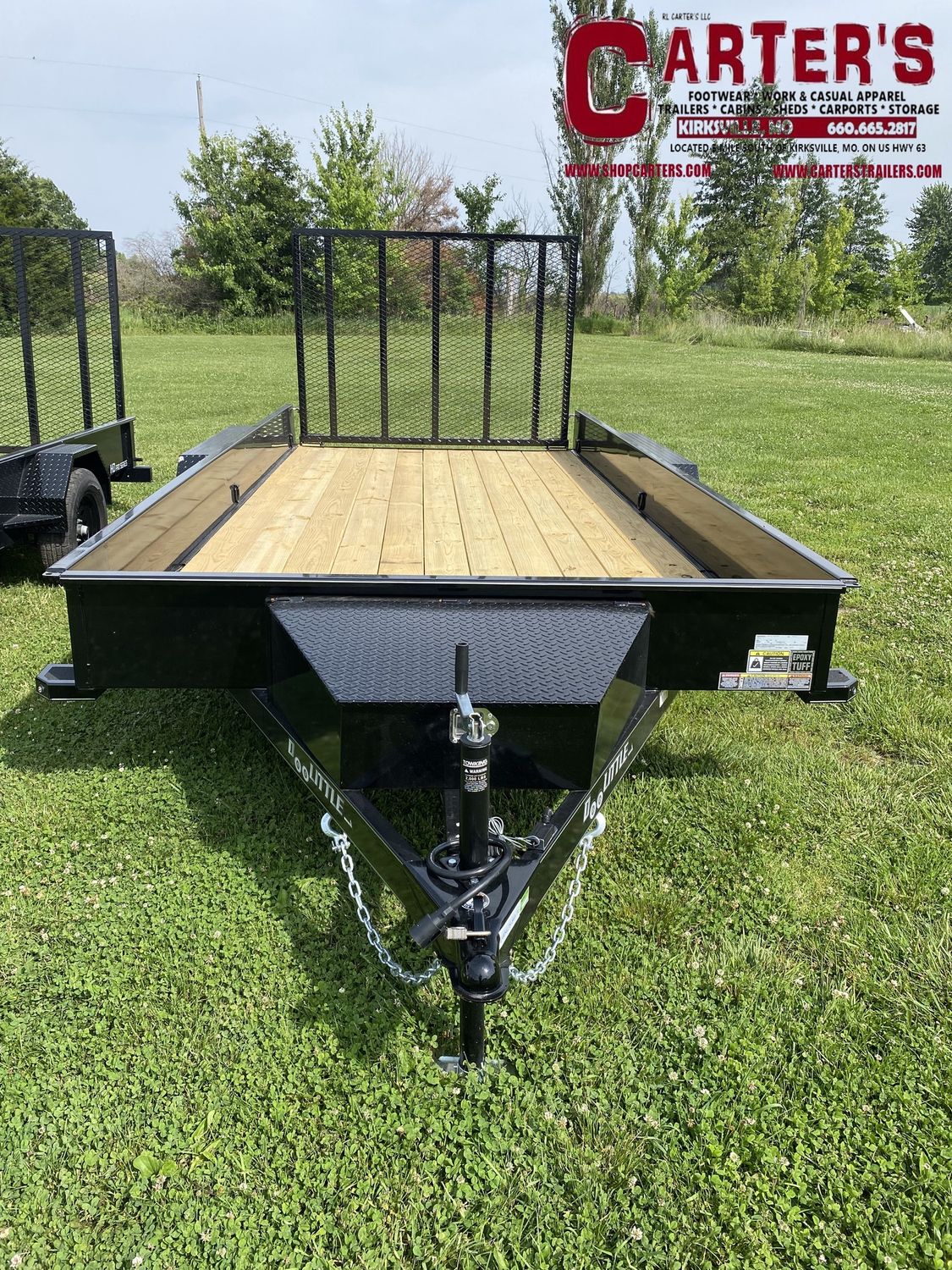 73860 *NEW* 2025 DOOLITTLE 84&quot; X 16&#39; SS T/A UTILITY TRAILER W/ 5&#39; SPRING-ASSISTED RAMP GATE!