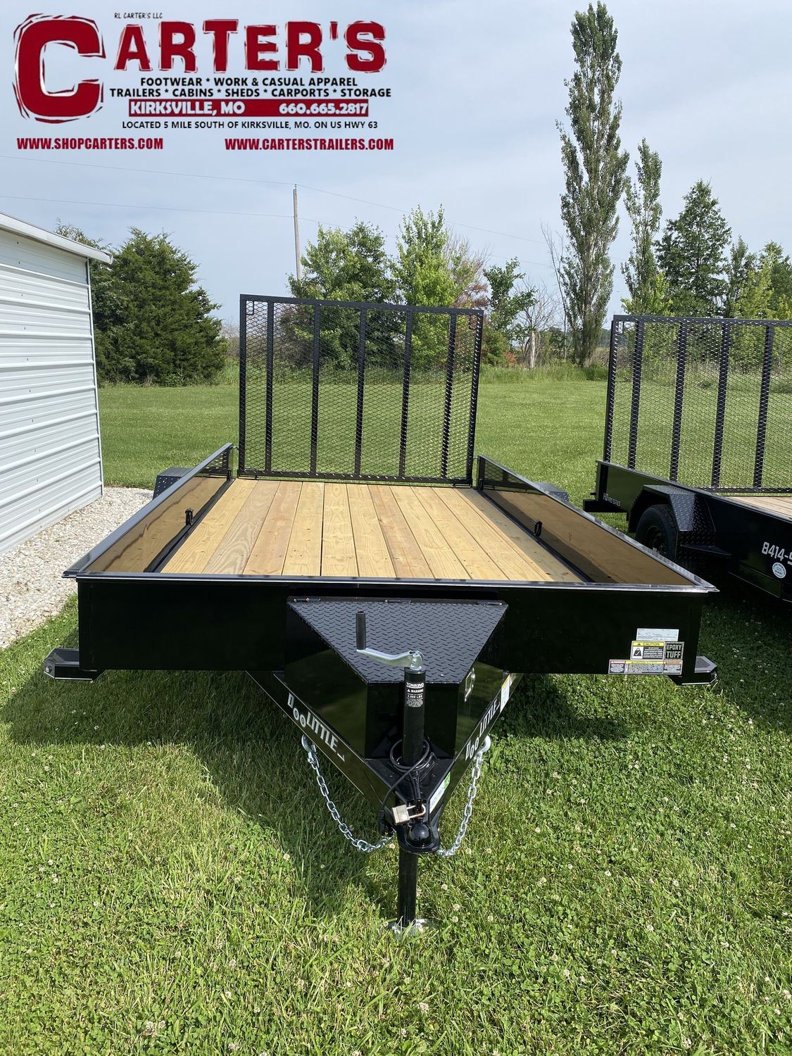 73859 *NEW* 2025 DOOLITTLE 84&quot; X 14&#39; S/A SS SERIES UTILITY TRAILER W/ 5&#39; EZ-LIFT SPRING-ASSISTED RAMP GATE &amp; 5 YEAR FRAME WARRANTY!