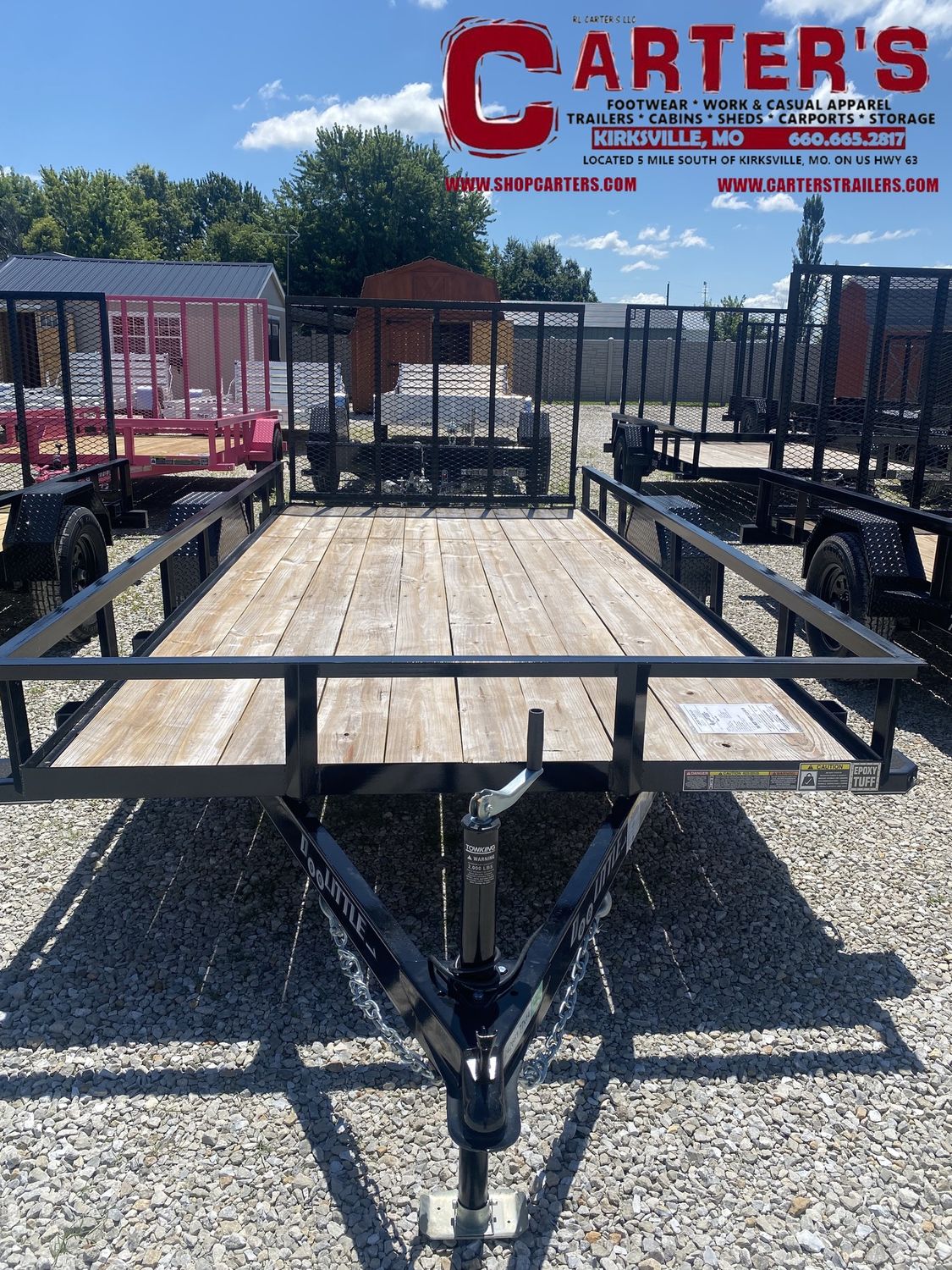 74271 *NEW* 2026 DOOLITTLE 77&quot; X 14&#39; S/A RALLY SPORT UTILITY TRAILER W/ 4&#39; RAMP GATE