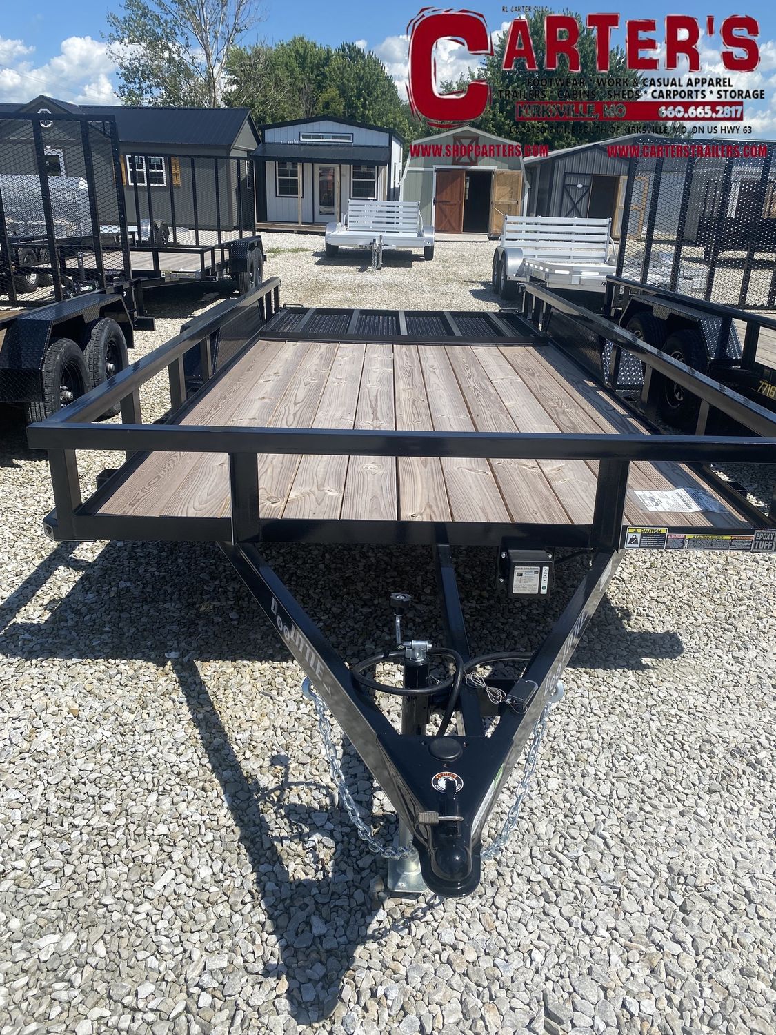 72290 *NEW* 2025 Doolittle Trailer Mfg 84&quot; X 16&#39; TUBE-TOP T/A Utility Trailer w/ 5&#39; SPRING-ASSISTED RAMP GATE!