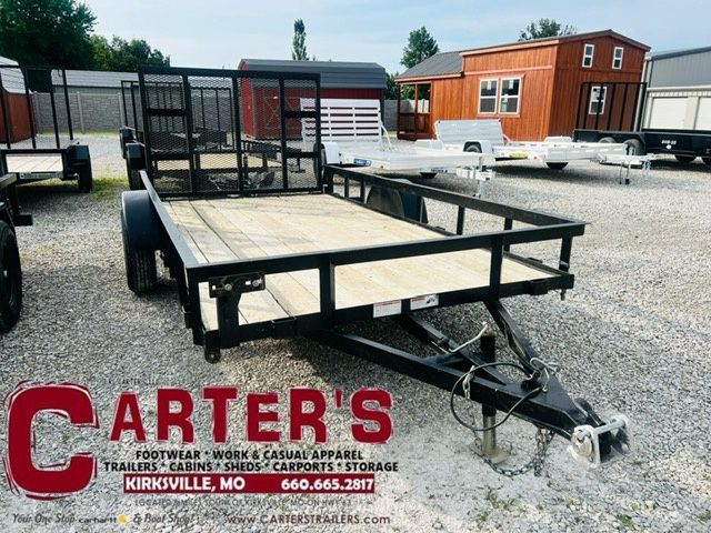 01333 *PRE-OWNED* 2021 STAG 76&quot; X 12&#39; UTILITY TRAILER