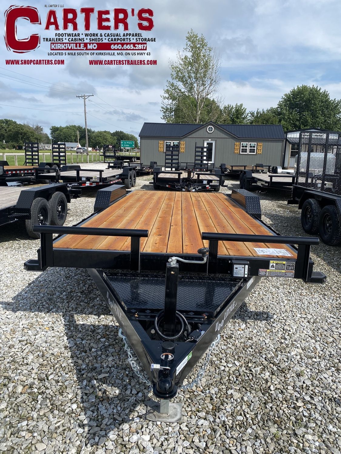 74331 *NEW* 2026 DOOLITTLE 84&quot; X 18&#39; + 2&#39; DOVE XTREME 7,000 GVWR EQUIPMENT TRAILER
