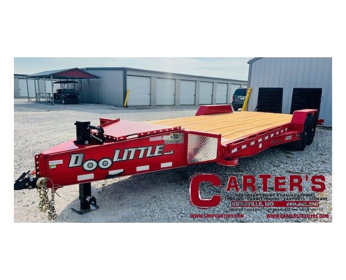 74601  *NEW* 2026 DOOLITTLE 82&quot; X 19&#39; + 3&#39; DOVE XTREME 16,000 GVWR EQUIPMENT TRAILER W/ 3&#39; MINI MAMMOTH RAMPS! *INCLUDES 5 YEAR FRAME WARRANTY!*