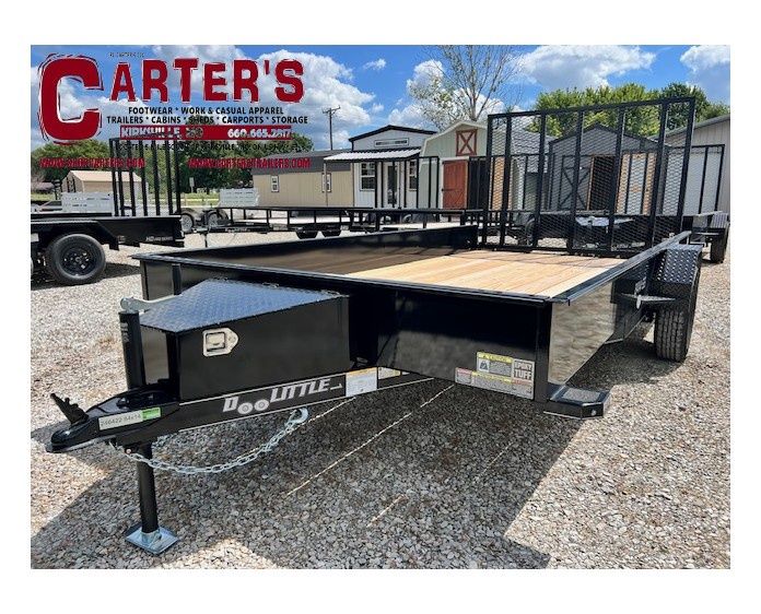 74706 *NEW* 2026 DOOLITTLE 84&quot; X 14&#39; S/A SS SERIES UTILITY TRAILER W/ 5&#39; EZ-LIFT SPRING-ASSISTED RAMP GATE &amp; 5 YEAR FRAME WARRANTY!