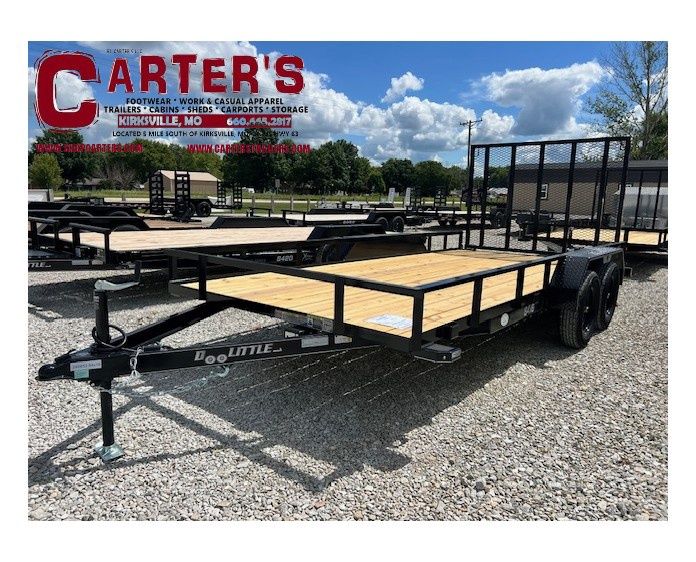 74708 *NEW* 2026 DOOLITTLE 84&quot; X 16&#39; T/A RALLY SPORT UTILITY TRAILER