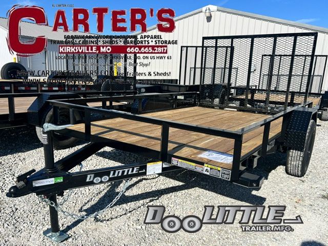 75080 *NEW* 2025 DOOLITTLE 77&quot; X 10&#39; RALLY SPORT S/A UTILITY TRAILER
