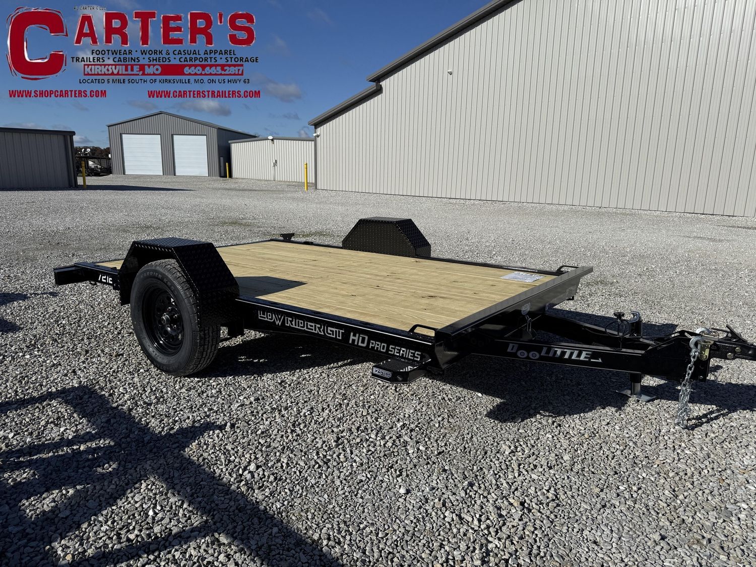 75508 *NEW* 2026 DOOLITTLE 72&quot; X 12&#39; S/A LOW RIDER TILT UTILITY TRAILER