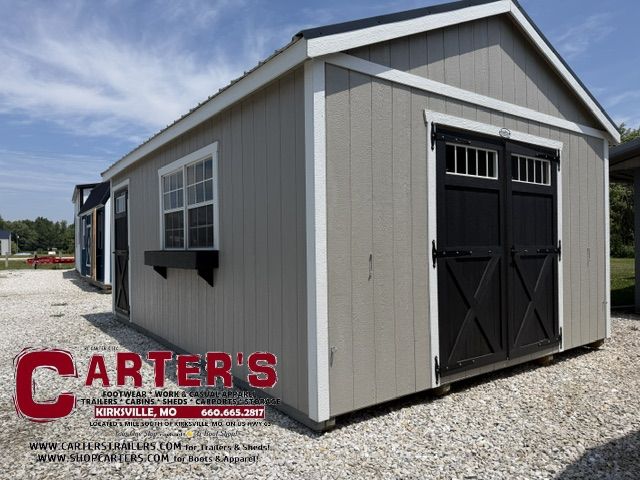 *NEW* 14' X 20' ASH GRAY LP SMART SIDING COTTAGE