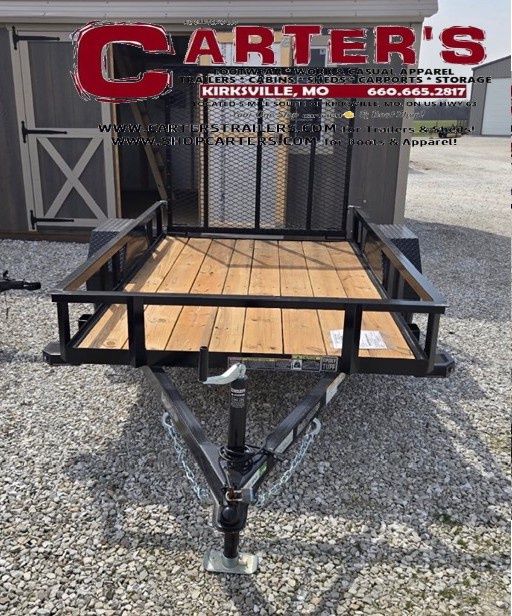 76023 *NEW* 2026 DOOLITTLE 60" X 8' RALLY SPORT S/A UTILITY TRAILER W/ 4' RAMP GATE!