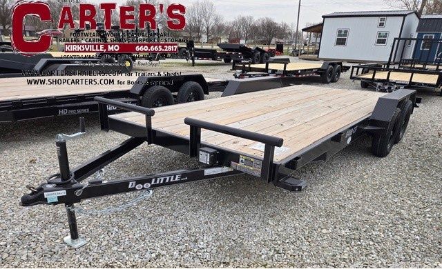 76027 *NEW* 2026 DOOLITTLE 84" X 16' + 2' DOVE CF 7,000 GVWR EQUIPMENT TRAILER