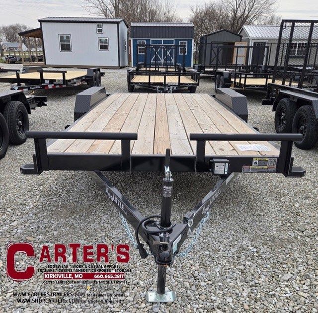76027 *NEW* 2026 DOOLITTLE 84" X 16' + 2' DOVE CF 7,000 GVWR EQUIPMENT TRAILER