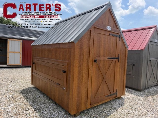 *NEW* 6' X 8' BUTTERNUT &amp; CHARCOAL WALK-IN CHICKEN COOP