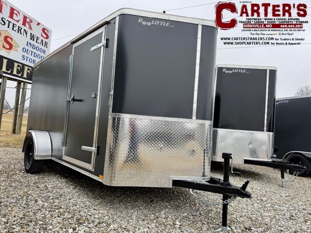76196 *NEW* 2026 DOOLITTLE 6' X 12' S/A CARGO TRAILER (GRAY) W/ REAR RAMP DOOR &amp; SIDE DOOR *INCLUDES 5 YEAR FRAME WARRANTY!*