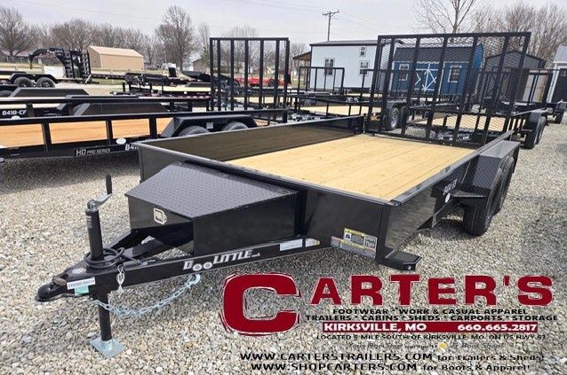 76334 *NEW* 2026 DOOLITTLE 84" X 14' SS T/A UTILITY TRAILER W/ 5' EZ-LIFT SPRING-ASSISTED RAMP GATE &amp; 5 YEAR FRAME WARRANTY!