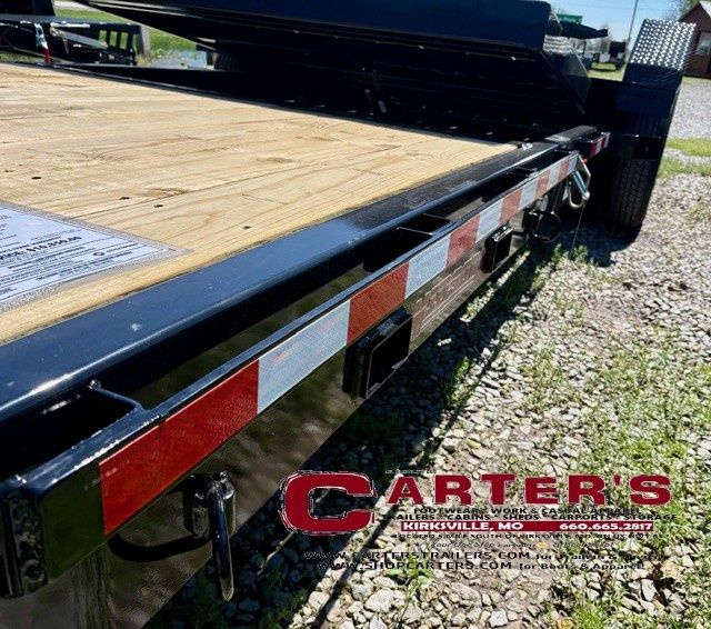 26429 *NEW* 2026 83" X 16' TILT + 6' STATIONARY (22' TOTAL) T/A 15,400 GVWR TB SERIES EQUIPMENT TRAILER *INCLUDES 5 YEAR FRAME WARRANTY!*