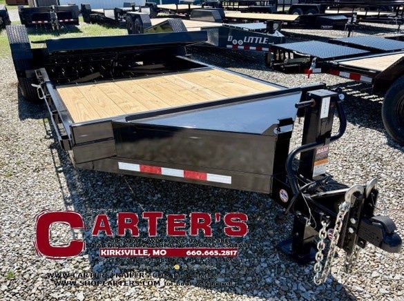 26610 *NEW* 2026 83" X 16' TILT + 6' STATIONARY (22' TOTAL) T/A 15,400 GVWR TB SERIES EQUIPMENT TRAILER *INCLUDES 5 YEAR FRAME WARRANTY!*