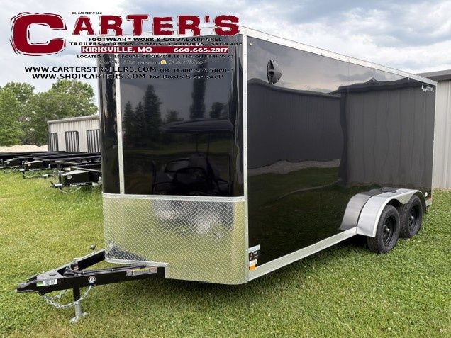 78113 *NEW* 2026 DOOLITTLE 7' X 16' T/A CARGO TRAILER W/ REAR RAMP DOOR &amp; SIDE DOOR! *INCLUDES 5 YEAR FRAME WARRANTY!*