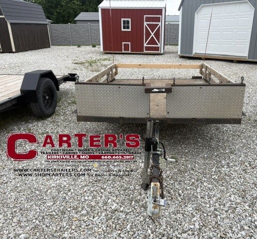 7966MO ~*PRE-OWNED*~ 2012 HOMEMADE 72" X 8' S/A TILT UTILITY TRAILER ~*HANDYMAN SPECIAL*~