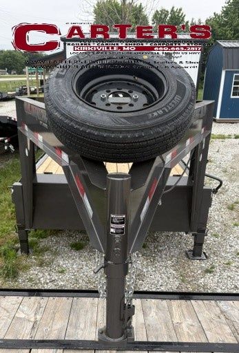 34692 *NEW* 2026 TRAVALONG 102" X 24' + 4' DOVE (28' TOTAL) 15,480 GVWR GOOSENECK LOWBOY EQUIPMENT TRAILER TRAILER
