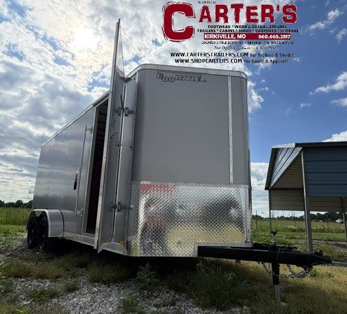 78350 *NEW* 2026 DOOLITTLE 7' X 16' T/A CARGO TRAILER W/ REAR RAMP DOOR &amp; SIDE DOOR! *INCLUDES 5 YEAR FRAME WARRANTY!*