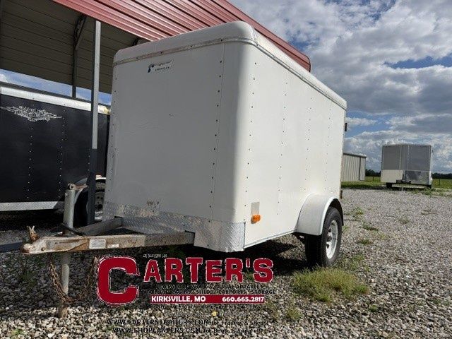 83266 ~*PRE-OWNED*~ 2002 PACE 5’ X 8’ S/A CARGO TRAILER WITH REAR BARN DOORS *ROAD READY!*